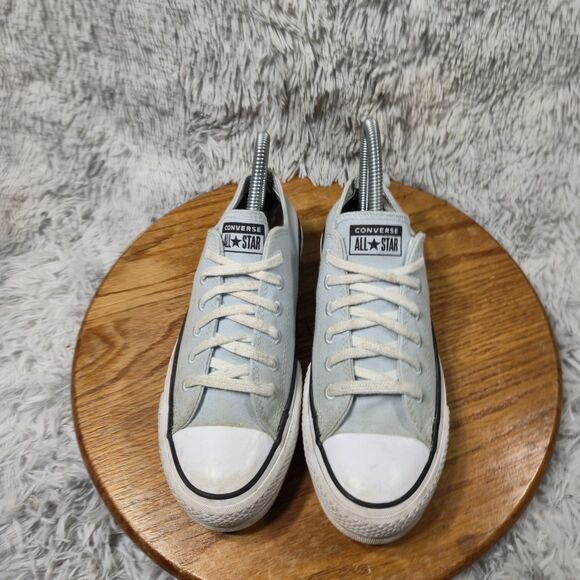 Converse Chuck Taylor Lift Ox Women Size 5 White/Lilac Recycled Platform Sneaker - Picture 3 of 10